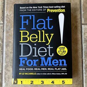 Flat Belly Diet For Men By Liz Vaccariello New Condition Hardcover